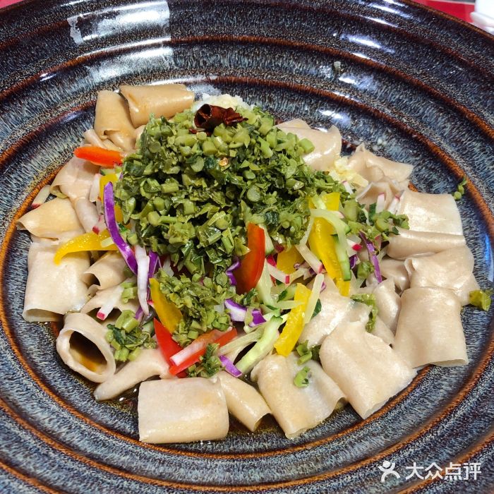 枫蓝国际购物中心店)-油泼香椿莜面-菜-油泼香椿莜面图片-北京美食
