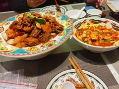 新疆沙湾大盘鸡-巴依老爷新疆美食(清华东门店)