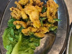 咸蛋鱿鱼-黄亚华小食店(Jalan Alor)