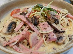 黑松露烟肉火腿烩意粉-西语·炭烧牛排(卓越中寰店)