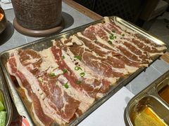 -草家酱蟹炭火烤肉店(珲春南路一店)