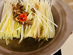 砂锅生焗韭黄-筱爷叔·上海传统手工菜(玉树路店)