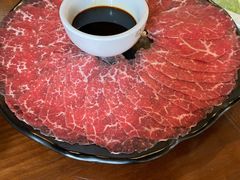 雪花牛肉刺身-竹叶涮肉坊(总店)