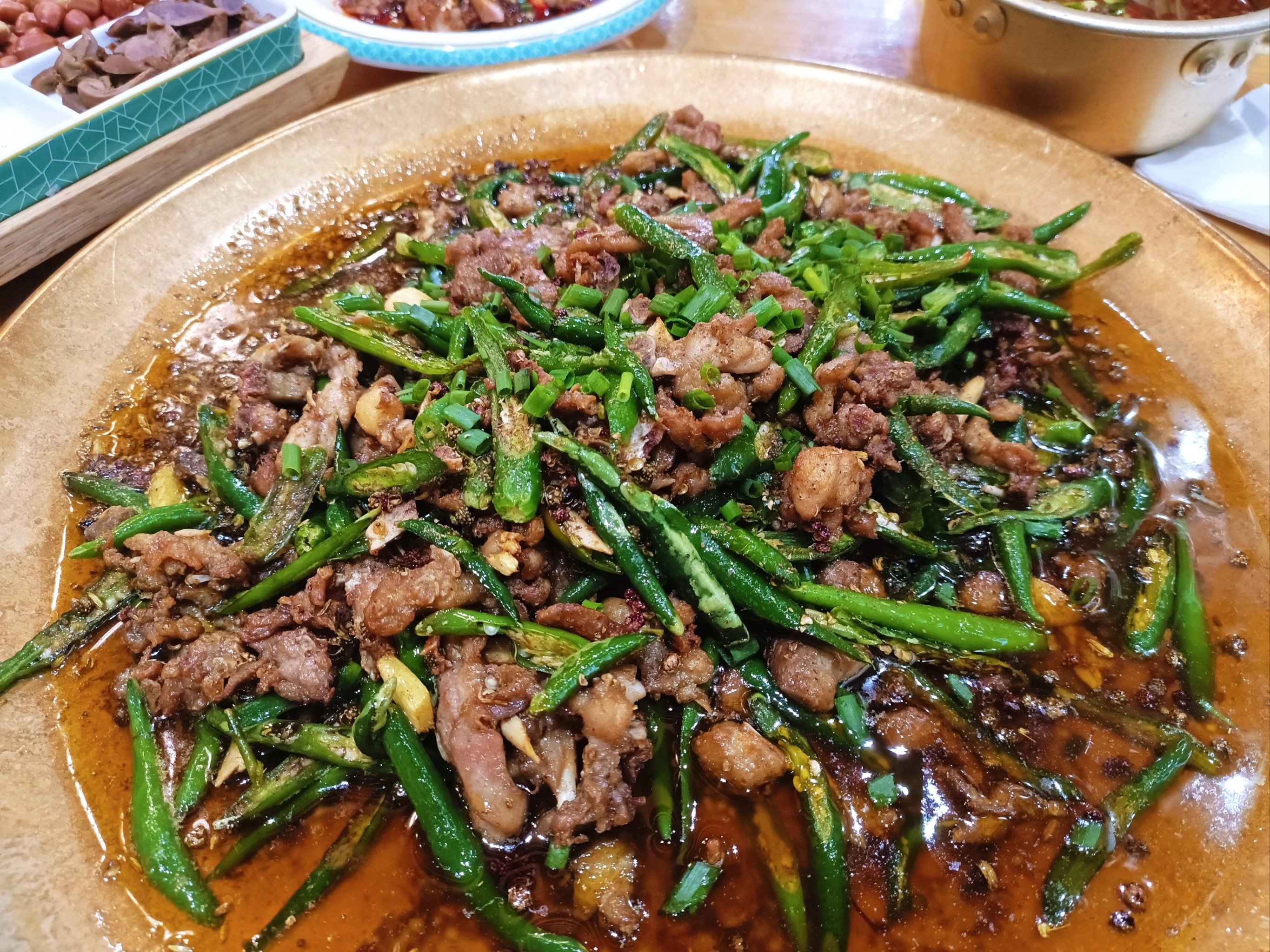 平昌特色美食好评第一名的川菜品尝