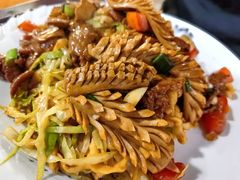 牛肉腰花炒面-荣荣面馆(丹溪大道店)