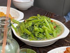 腐乳通菜炒牛肉-兴记菜馆