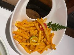 蛋黄焗薯条-卯时·龙光雅宴·精致锡帮菜(惠山古镇店)