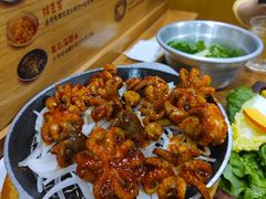 烤小章鱼-姜虎东白丁韩国烤肉(吉利大厦店)