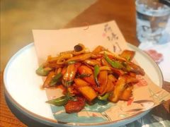 牛肉炒杏鲍菇-嘉禾·悦享餐厅(八方汇店)