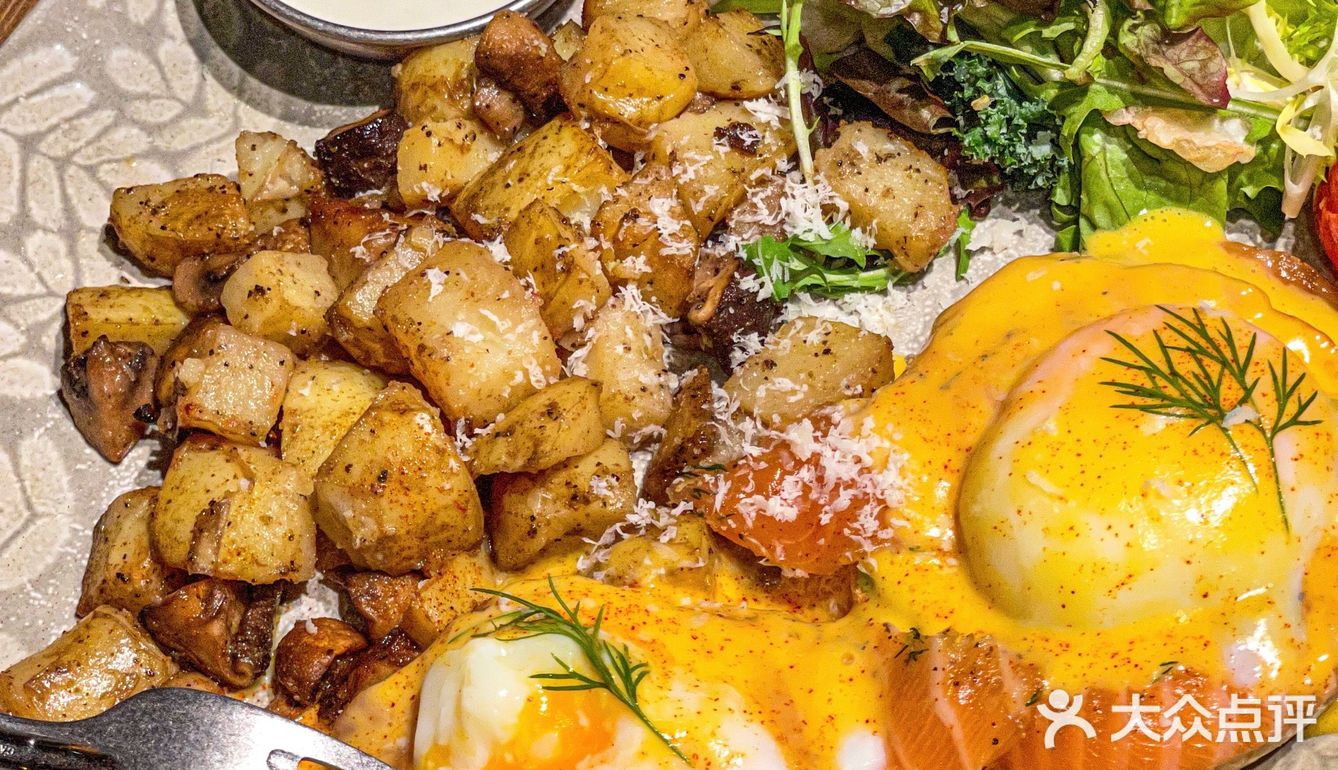 好大一份分量足！流心的班尼迪巨好吃