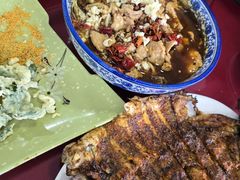 -北京龙庆四季香农家饭庄·灶台鱼·碳烤虹鳟鱼(龙庆峡店)