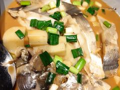 鲳鱼烧年糕-荣小馆(杭州大厦店)