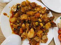 老味腊豆-王三姑牛肉饼