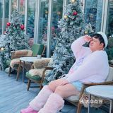 北欧风的白雪圣诞树☃️太好拍啦