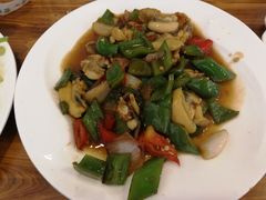 青椒炒贻贝-食海部落