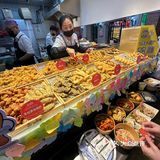在沈阳。。。没去韩国吃街边大排档