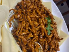 -东来菜馆•手抓海鲜家常菜•海鲜锅贴(鸽子窝店)