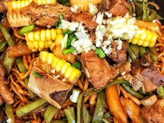 精选肋排焖面-金豆角砂锅焖面(安贞店)