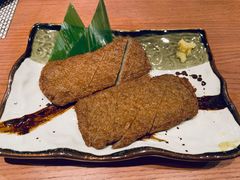 炸竹荚鱼饼-玄白·炭烤活鳗(上海首店)