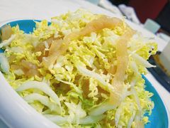 白菜丝拌海蜇-渔家灯火(明湖店)