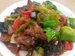 -歹歹的加个面过油肉拌面