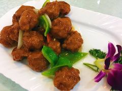 煎丸子-宝发园名菜馆