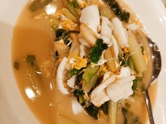 笔管鱼烩小白菜-金春禧·鲁菜海鲜(延吉路万达店)