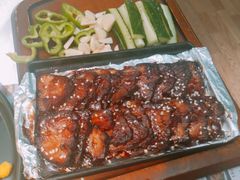 手工煎饼配烤肉-玉玲珑(陆家嘴店)