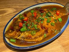 葱烧武昌鱼-静一餐厅·湖北菜(前门创始店)