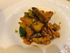琥珀煎焗鲜鲈鱼-富力丽思卡尔顿酒店·丽轩中餐厅