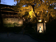 酒店门口-夜景-普陀山雷迪森庄园