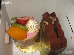 水果覆盆子慕斯，巧克力慕斯-精点味道(大连商场店)