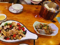 鸡豆凉粉-民食香·腊排骨野生菌美食(木府店)