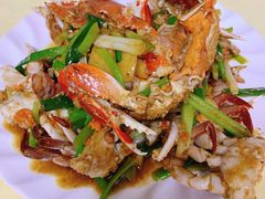 姜葱炒蟹-阳江餐厅·30年老字号·粤菜海鲜大排档