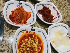 餐前小菜-安又胖韩国烤肉(美罗城店)