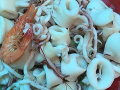 白灼鱿鱼-老宅原住民沙茶面精品小吃(龙头路店)