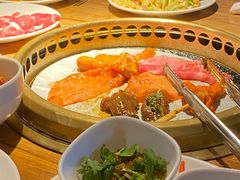 -韩京炭火烤肉自助料理(柯桥万达店)