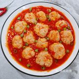 ‼️30道减脂菜—Q弹多汁的番茄浓汤鸡肉丸‼️