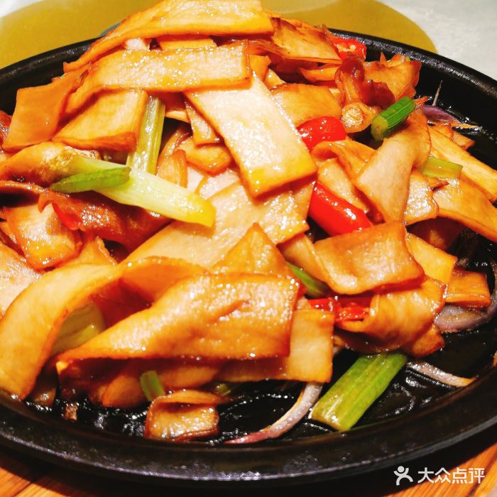 温馨园(庆丰街店)铁板杏鲍菇图片 - 第1张