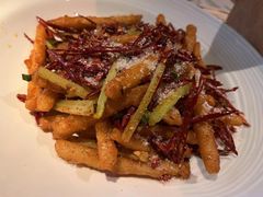 香辣莲藕条-绿茶餐厅(深圳龙华天虹购物中心店)