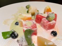 酸奶芝士水果沙拉-良木缘咖啡西餐(优品道广场店)