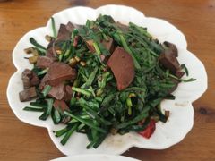韭菜炒牛血-牛八宝桂林米粉(八里庄店)