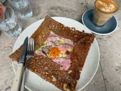 巴黎火腿鸡蛋芝士蘑菇可丽饼-RAC BAR(安福路店)