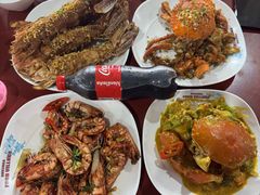 -班赞海鲜市场胖阿姨加工点