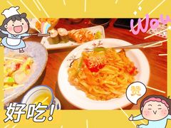 牛肉泡菜炒乌冬-熊藏居酒屋(kkone店)