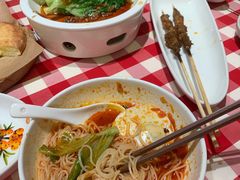 张爷爷酸汤空心挂面-西贝莜面村(万象天地店)