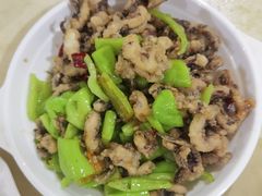 干煸鱿鱼-满口香饭店