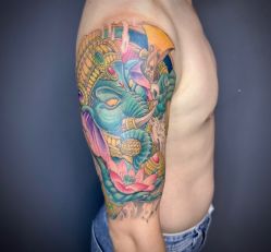 -刺客纹画·纹身·洗纹身.穿孔饰品