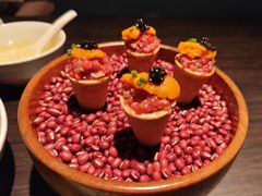 生牛肉塔塔配海胆鱼子酱-庐灶江南·江南菜·四合院Bistro(东直门雍和宫·原华侨宾馆店)