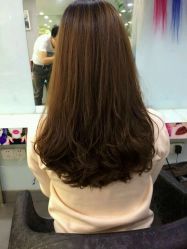 发尾自然卷-SH名剪坊.造型设计